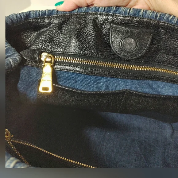 💙MIU MIU Denim Matelasse Bag Bundle - Picture 10 of 11